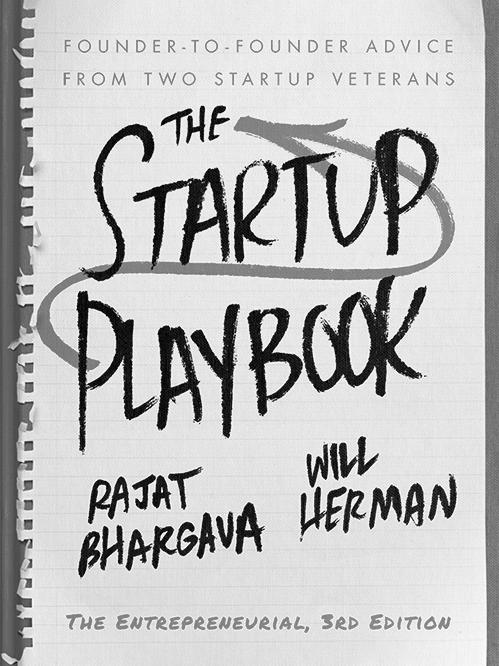 Startup Playbook book cover